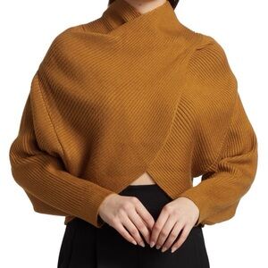 Astr The Label Mustard Rayn Knit Sweater